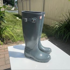 Hunter original tall rain boots
